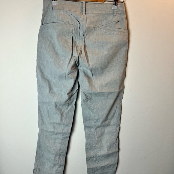 Fig Clothing Womens Tan Linen Pangs Size 4 - Picture 7 of 12